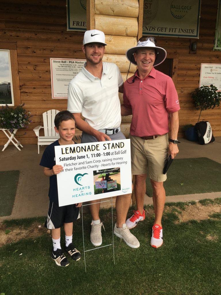 lemonade stand benefiting hearts for hearing raised over four thousand dollars