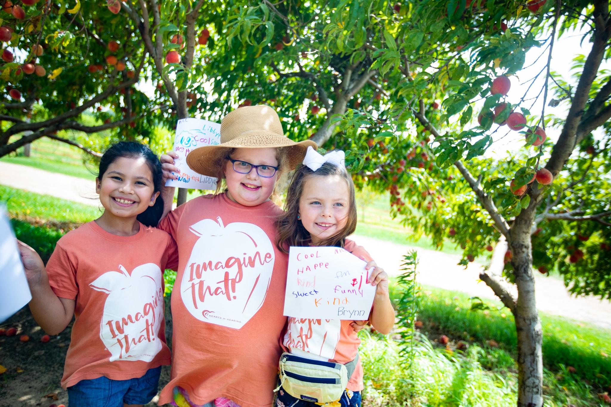 hearts for hearing summer camp participants
