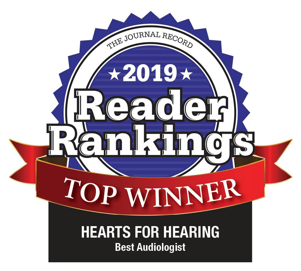 the journal record 2019 reader rankings top winner hearts for hearing best audiologist