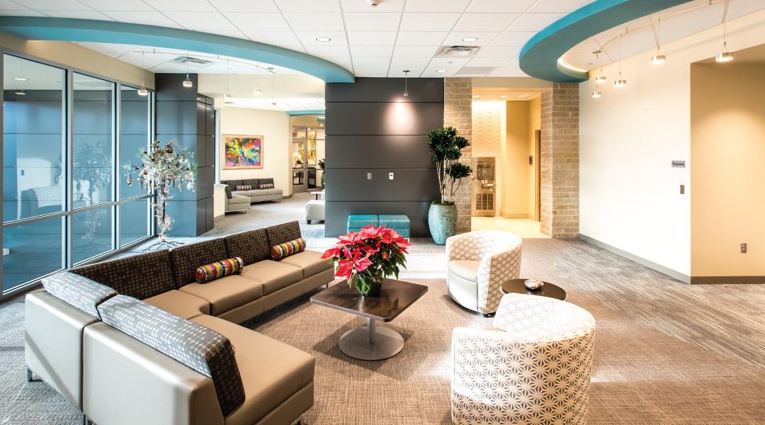 Hearts for Hearing Oklahoma City location office interior