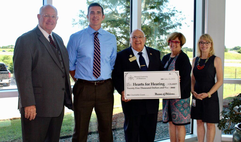hearts for hearing receives grant for twenty-five thousand dollars