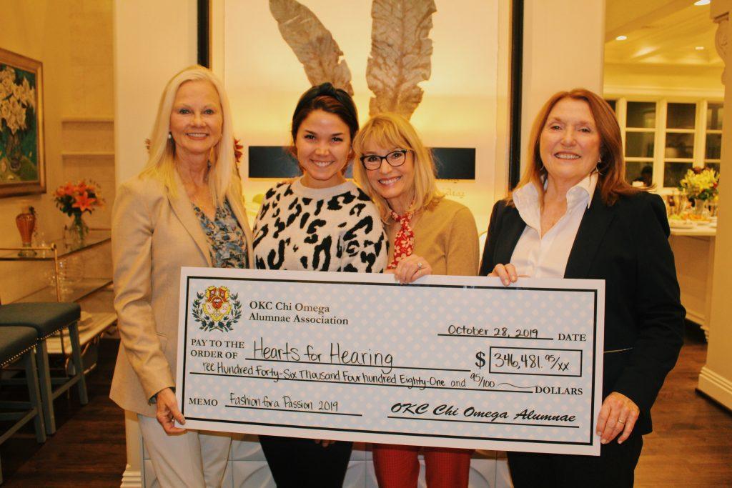 Charity check awarded to HFH