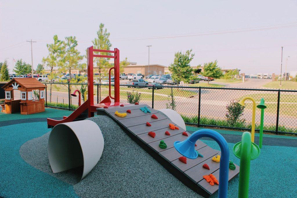 play area at a park